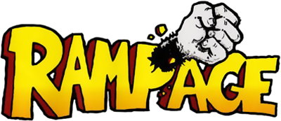 Rampage logo for Sega Master System